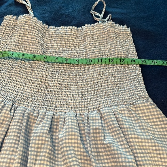 Smocked checkered sundress - Picture 7 of 8